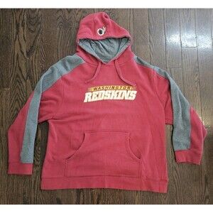 Washington Redskins Mens XL Sweatshirt Pullover Hoodie NFL Pro Line